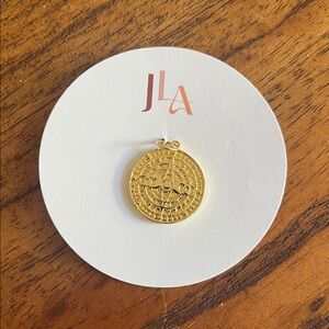 Jurate LA Lunar Phases Coin Charm